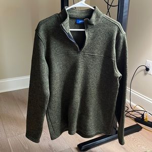 Apt 9 Men’s Green Quarter Zip Sz M